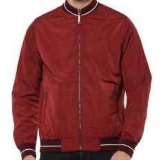 Mens Fleece Jacket with Rib - and full zipper - Cotton / poly
