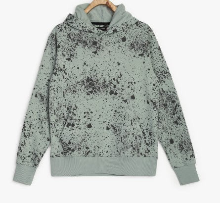 Men Hoodie-Sprayed